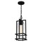 Quoizel Damien 1-Light Earth Black Outdoor Hanging Lantern DMN1907EK - alternate 4